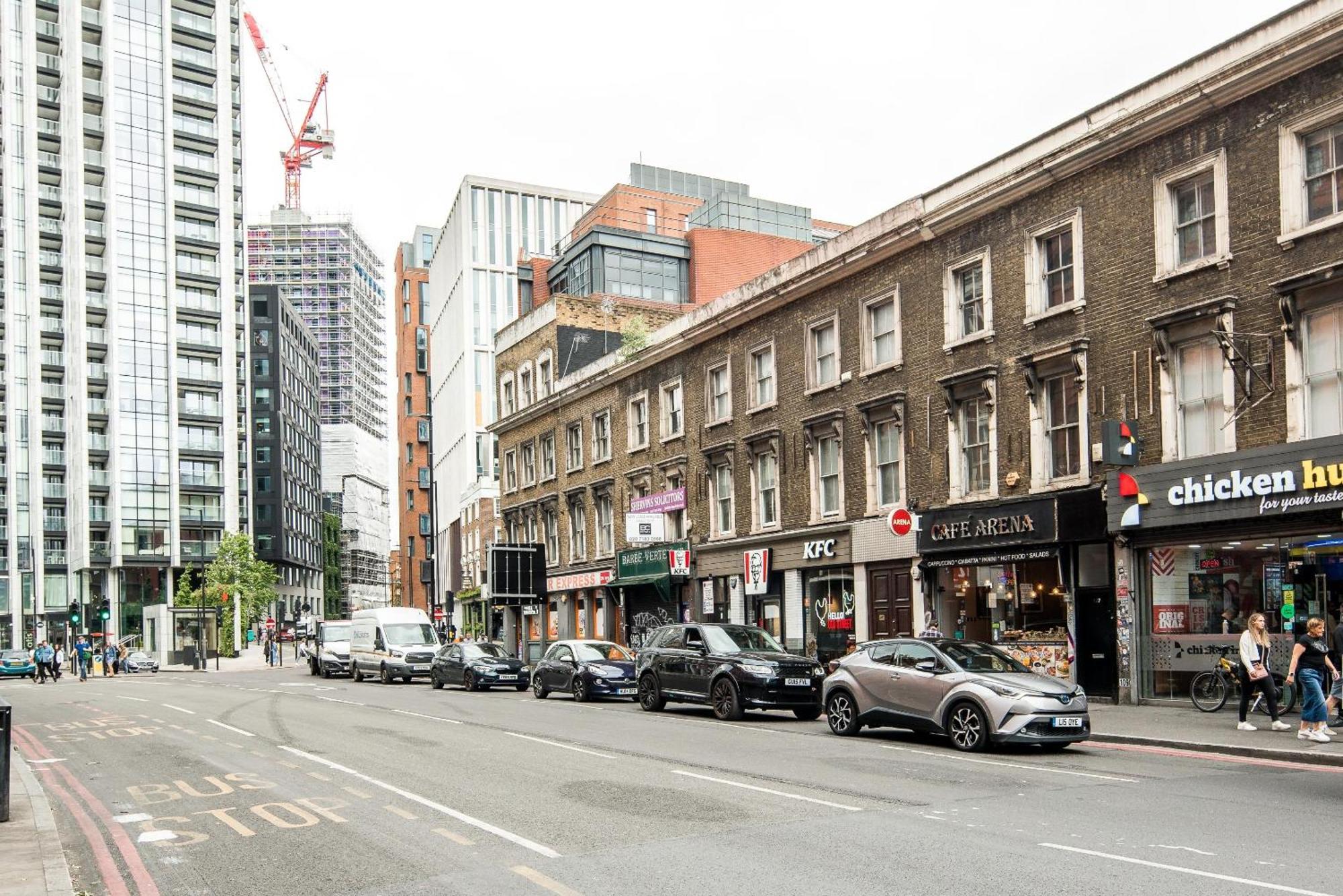 Shoreditch Apartments By Sleepy Londres Exterior foto